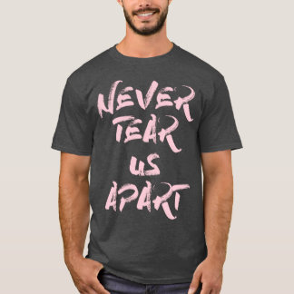 Camiseta Nunca nos rasgue de rosa