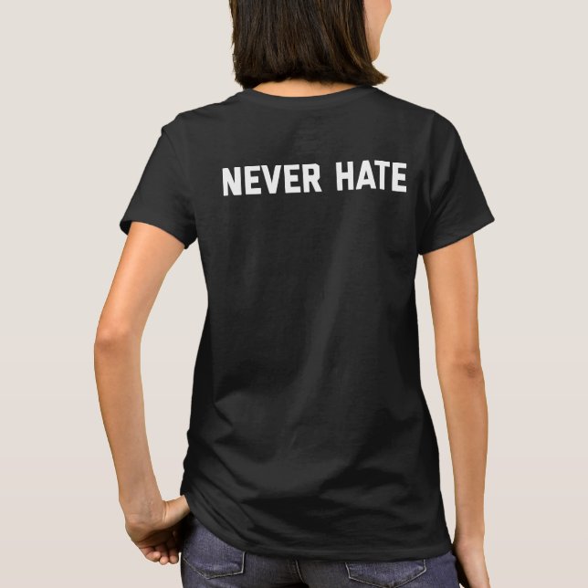 Camiseta Nunca Odiar (Verso)