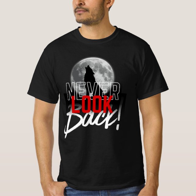 Camiseta Nunca Olhe para Trás (Frente)
