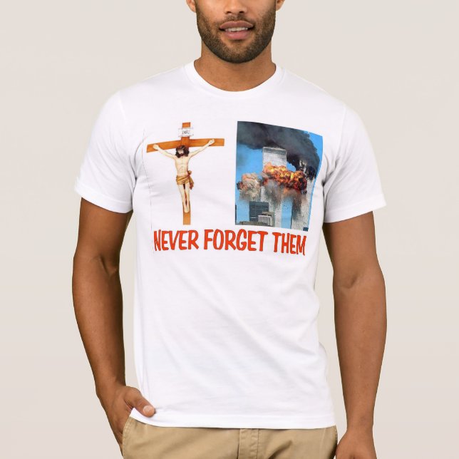 CAMISETA NUNCA OS ESQUEÇA (Frente)