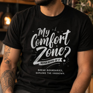 Camiseta Nunca ouvi falar de motivos motivacionais para a z