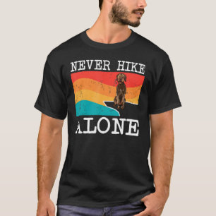 Camiseta Nunca Passe Sozinho Apontando Gráfico Griffon