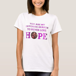 Camiseta Nunca perca a esperança - Brynlee