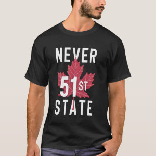 Camiseta Nunca Projeto Orgulho Canadá 51º Estado