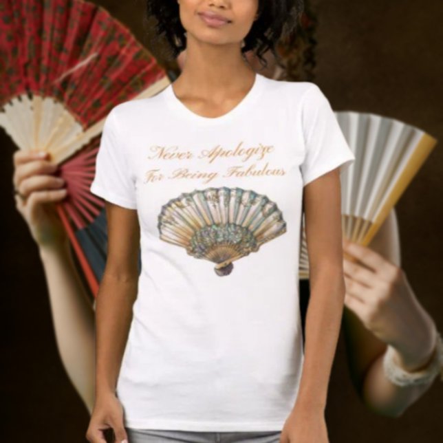 Camiseta Nunca Se Desculpe Por Ser Fabuloso (Criador carregado)