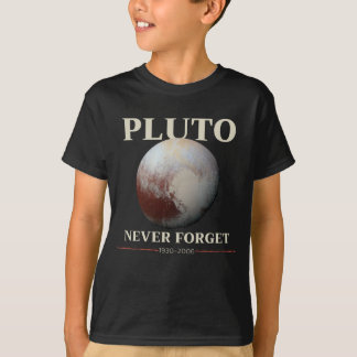 Camiseta Nunca se esqueça de Plutão 1930-2006 Science Plane