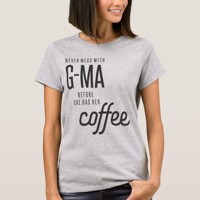 Camiseta Nunca Se Mestione Com Mães-G Antes Que Ela Tenha S (Frente)