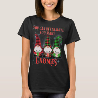 Camiseta Nunca se pode ter a muitos Gnomos Cristo Hilário