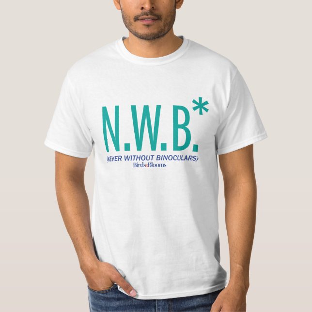 Camiseta Nunca sem binóculos (Frente)