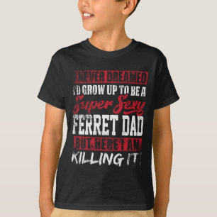 Camiseta Nunca sonhei que cresceria para ser um Pai de Pai