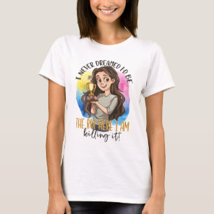 Camiseta Nunca sonhei que seria o único - mas olhe para mim