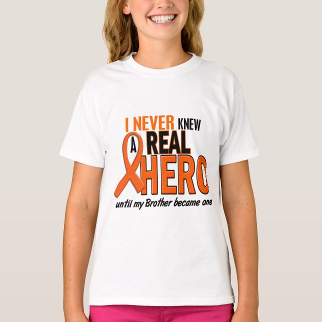 Camiseta Nunca soube uma LARANJA do herói 2 (o irmão) (Frente)