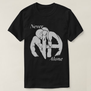 Camiseta Nunca Sozinhos Narcóticos Anônimos
