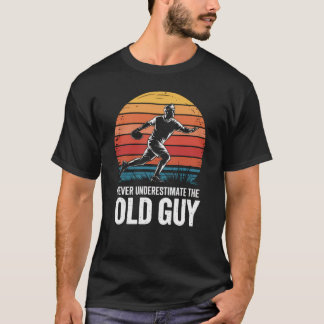 Camiseta Nunca Subestime A Antiga Cara Frisbee P