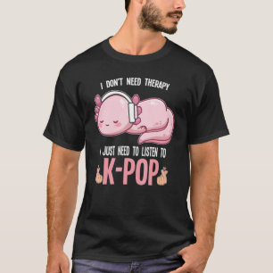 Camiseta Nunca Subestime A Menina Ouvir O Ko Pop Sul