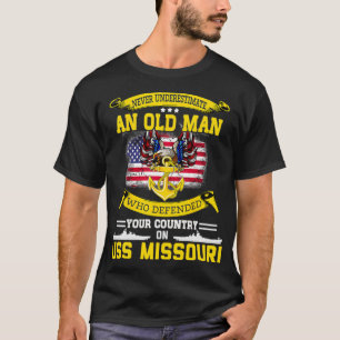 Camiseta Nunca Subestime o Batalhão do Missouri BB63