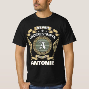 Camiseta Nunca subestime o poder de um ANTONIE