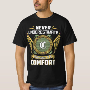 Camiseta Nunca Subestime O Poder De Um Conforto