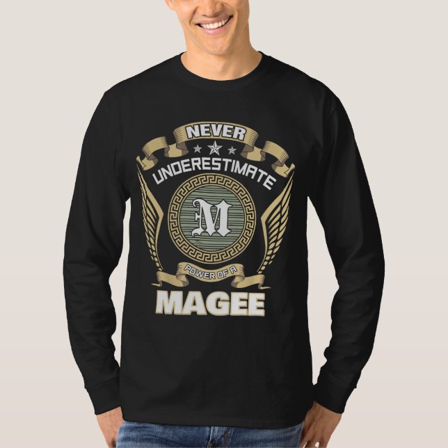 CAMISETA NUNCA SUBESTIME O PODER DE UM MAGEE (Frente)