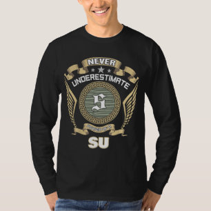 CAMISETA NUNCA SUBESTIME O PODER DE UM SU