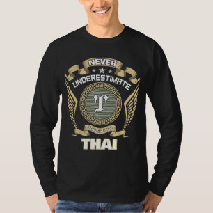 CAMISETA NUNCA SUBESTIME O PODER DE UM TAI