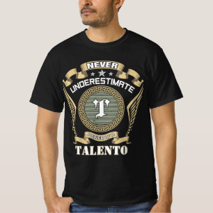 Camiseta Nunca subestime o poder de um TALENTO