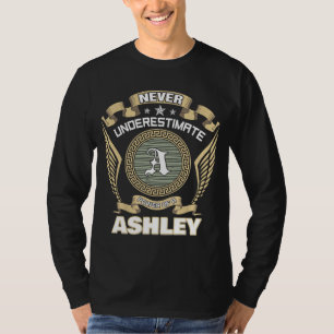 CAMISETA NUNCA SUBESTIME O PODER DE UMA ASHLEY