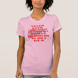 Camiseta Nunca Subestime O Poder De Uma Mulher