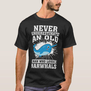 Camiseta Nunca Subestime Um Velho Que Ama Narcais