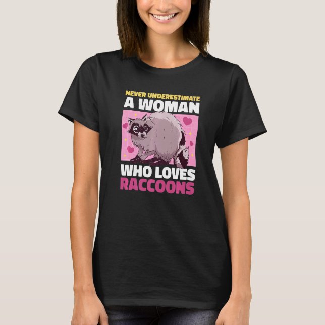 Camiseta Nunca Subestime Uma Mulher Que Ama Raciocres (Frente)