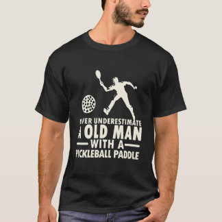Camiseta Nunca Subestime Velho Com Pepino
