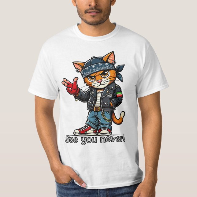 Camiseta Nunca te vejo! (Frente)