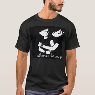CAMISETA NUNCA VOU DEIXÁ-LO IR.