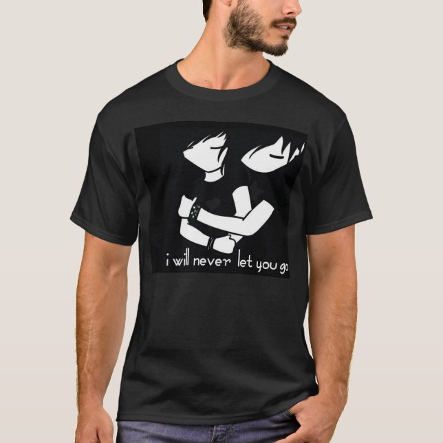 CAMISETA NUNCA VOU DEIXÁ-LO IR. (Frente)