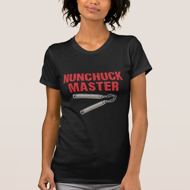 Camiseta Nunchuck Karate Mestre Taekwondo Artes Marciais (Frente)