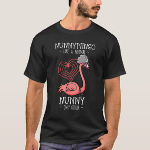 Camiseta Nunnymingo Nunny Flamingo Avó avó avó Gran