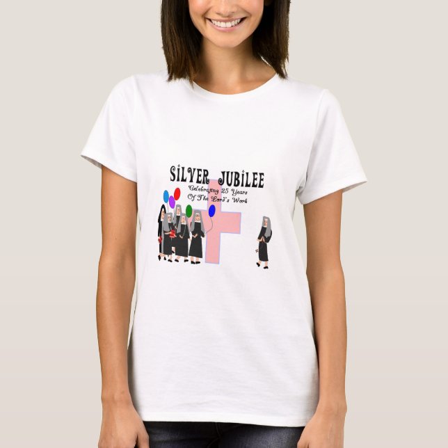 Camiseta Nuns Silver Jubilee Gifts (Frente)