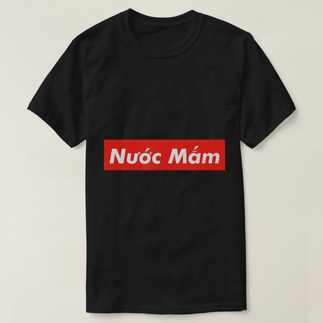Camiseta Nuoc Mam Vietnam Vietnamita Molho de Peixes Vieta  (Frente do Design)
