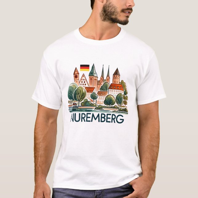 Camiseta Nuremberg Alemanha (Frente)