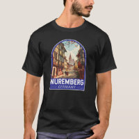 Nuremberg Germany Viagem Art Vintage