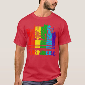 Camiseta Nurnberg Pride Nurnberg Gift LGBT Suporte LGBT