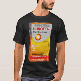 Camiseta Nurofen para Eleições