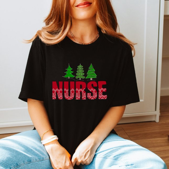 Camiseta Nurse Christmas T-Shirt - A Perfect Gift  (Criador carregado)