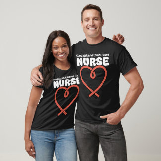 CAMISETA NURSE - COMPASSION WITHOUT PAUSE