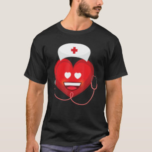 Camiseta Nurse Valentines Day Rn Registered Nursing Practit