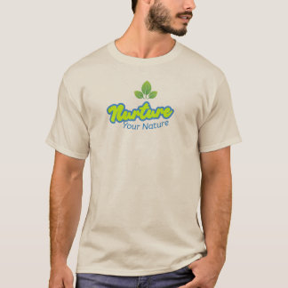Camiseta Nurture Your Nature – Growth & Self-Care Quote Des