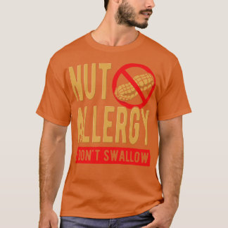 Camiseta Nut Alergia I Não Engole
