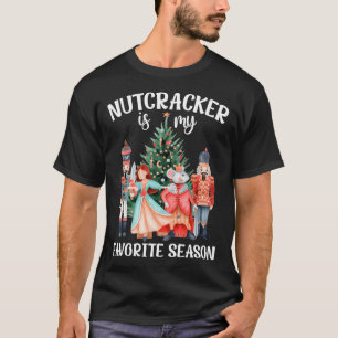 Camiseta Nutcracker É Minha Época Favorita Correspondente À