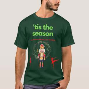 Camiseta Nutcracker Gift dance roupa na temporada T-Shi