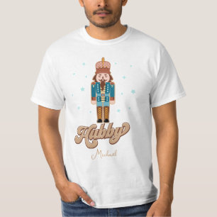 Camiseta Nutcracker Princess Fairy Hubby Wifey Coffee